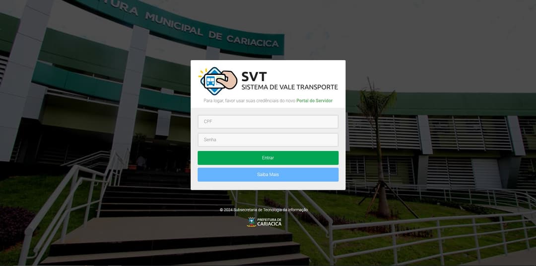 Projeto Vale Transporte